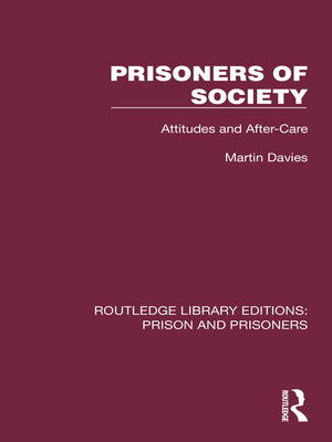 cover image of Prisoners of Society